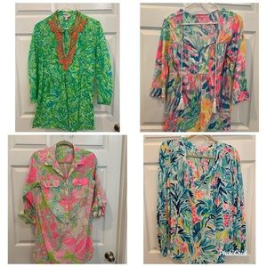 LOT of Medium Lilly Pulitzer Blouses - Excellent!